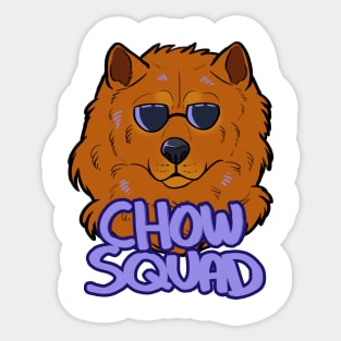 CHOW SQUAD Sticker